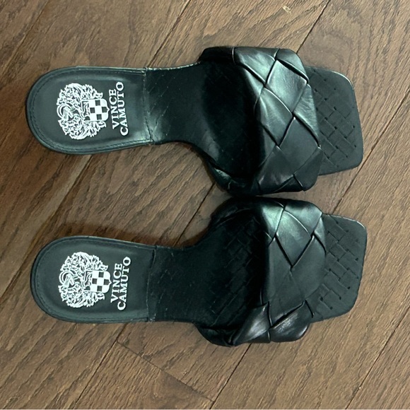 Vince Camuto Brelaine Woven Mule Heel - Picture 2 of 4